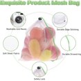 thumbnail image 4 of Juego de 8 bolsas reutilizables para frutas y verduras de 35x30 cm – Bolsas de malla de nailon con cordón, duraderas y ecológicas – Para la compra y el almacenamiento de alimentos., 4 of 7