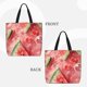 thumbnail image 2 of Fotbe Refreshing Watermelon Slices Bolsa Tote con Estampado para Mujer, Bolsos con Cremallera, Bolsa de Hombro Casual de Gran Capacidad con Bolsillos Internos, 2 of 7