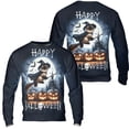 thumbnail image 3 of Happy Halloween Ragdoll Witch Pumpkins Bats All Over Print 3D Sweatshirt Unisex Merch Cat Lover Kitten Owner Gifts Idea - 13012, 3 of 6