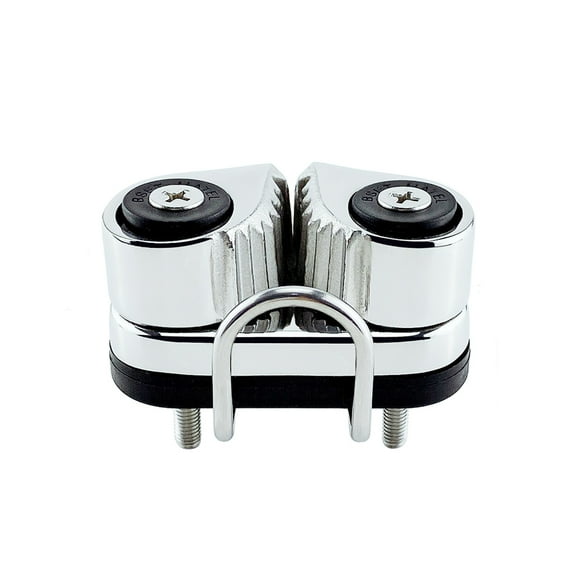 Riwesomey Cornamusa de cuerda Entrada en forma de cuerno Entrada rápida compuesta con anillo de guía Rodillo de remolque de barco progresivo para Bombillas para automóviles Negro Riwesomey VI001859-01