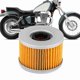 thumbnail image 3 of Cartucho De Filtro De Combustible, Filtro De Aceite Estructurante Plisado Estándar Original De 2,67 X 1,81 Pulgadas De Repuesto Para CB250 CBR250 CM250 VT250 Para Motocicleta, 3 of 7
