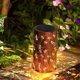 thumbnail image 4 of Lámpara solar de dragón para exteriores, impermeable, para decoración de patio, con forma de cilindro de hierro, hueca, para decoración de paisaje de jardín, lámpara colgante, 4 of 6