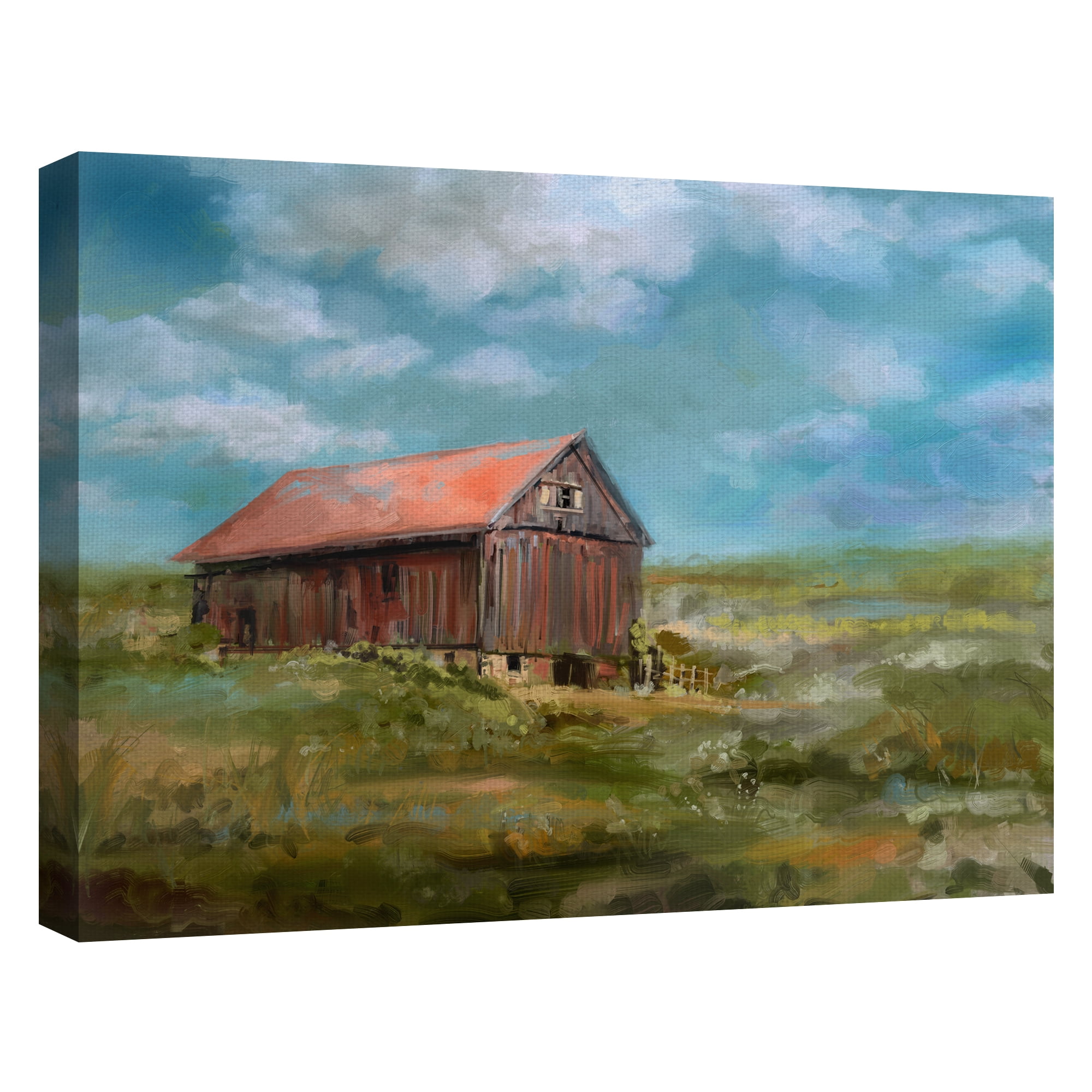 Fine Art Canvas Off the Grid Farmhouse by Studio Arts Canvas Art Print