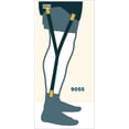 thumbnail image 5 of Hero’s Pride Shirt Holder Adjustable Y-Style Strap with Button Clasp, Black, 5 of 7