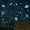 blue, variant on Glow in The Dark Stars for Ceiling,103 Pcs Ceiling Stars Glow in The Dark Kids Wall Decors,for Kids Bedroom