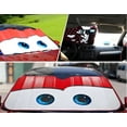 thumbnail image 5 of Cartoon Eyes Front Auto Vehicle Accordion Sunshade, Car Windshield Sun Visor, 5 of 8