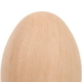 thumbnail image 3 of 6 Pcs Unfinished Wood Eggs Art Supplies Fake Blank Crafting Gadgets Child Wooden, 3 of 6