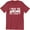 Red, variant on I May Be Wrong But I Doubt It Funny Design Joke Humour Men's T-Shirt