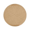 thumbnail image 4 of ACME Kasem Transitional Wood X-Shaped Base Round Dining Table in Oak, 4 of 7