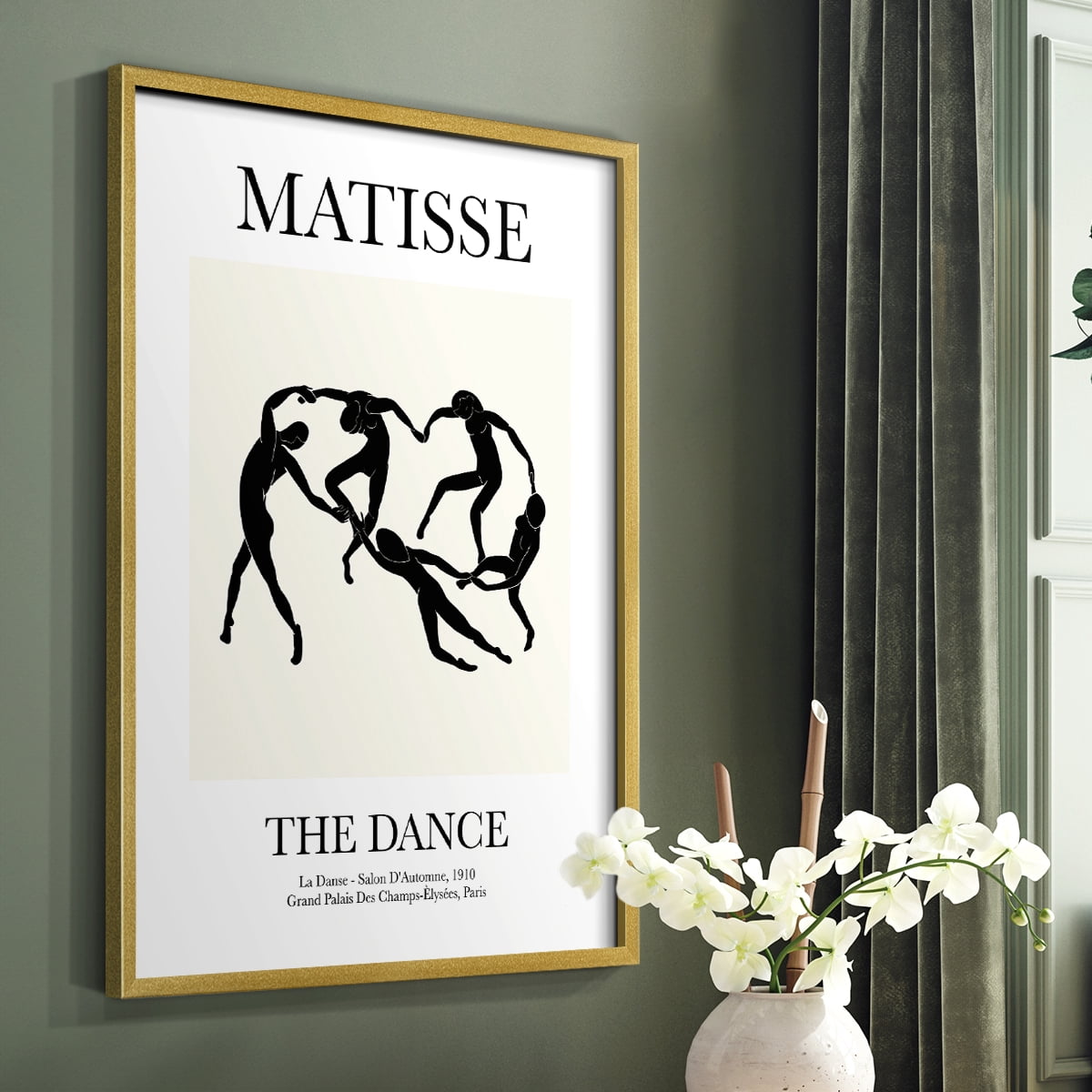 Matisse XCVII Framed Print - Solid Wood