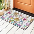 thumbnail image 2 of XMXY Happy Birthday Baby Area Rugs Doormat Outdoor Entrance, Facecloth Non-slip Floor Mat Rug for Living Room Kitchen Sink Area Indoor,36"x24", 2 of 9