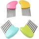 thumbnail image 3 of 4pcs Crinkle Cut Tool Set,stainless Steel Wavy Chopper Tool,safe Durable Fruit And Vegetable Potato Slicer French Fry, 3 of 5