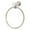 Satin Nickel, variant on Alno A8740 Infinity 6" Wall Mounted Towel Ring - Brass