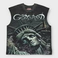 thumbnail image 3 of Godspeed Sunken Liberty 2 Sleeveless T-Shirt Black Wash, 3 of 4