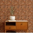 thumbnail image 2 of S4Sassy Leopard Print Wallpaper- Orange Animal Theme Removable Walls Covering, 25" x 60" Self-Adhesive Vinyl Wall Paper, Decorative Wallwrap, Easy DIY Walls Covering For Bedroom, Living Room, 2 of 9
