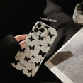 thumbnail image 5 of Designed for iPhone Case,Luxury Butterfly Camera Lens Protection Full Body Shockproof Cover Phone Case (iPhone 14 Pro Max,Black), 5 of 5