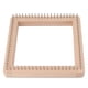 thumbnail image 4 of Tablero de tejer de madera, Mini herramienta de tejer cuadrada, tablero de clavija de tejido, Mini tablero de tejer, funcionamiento suave, 4 of 8