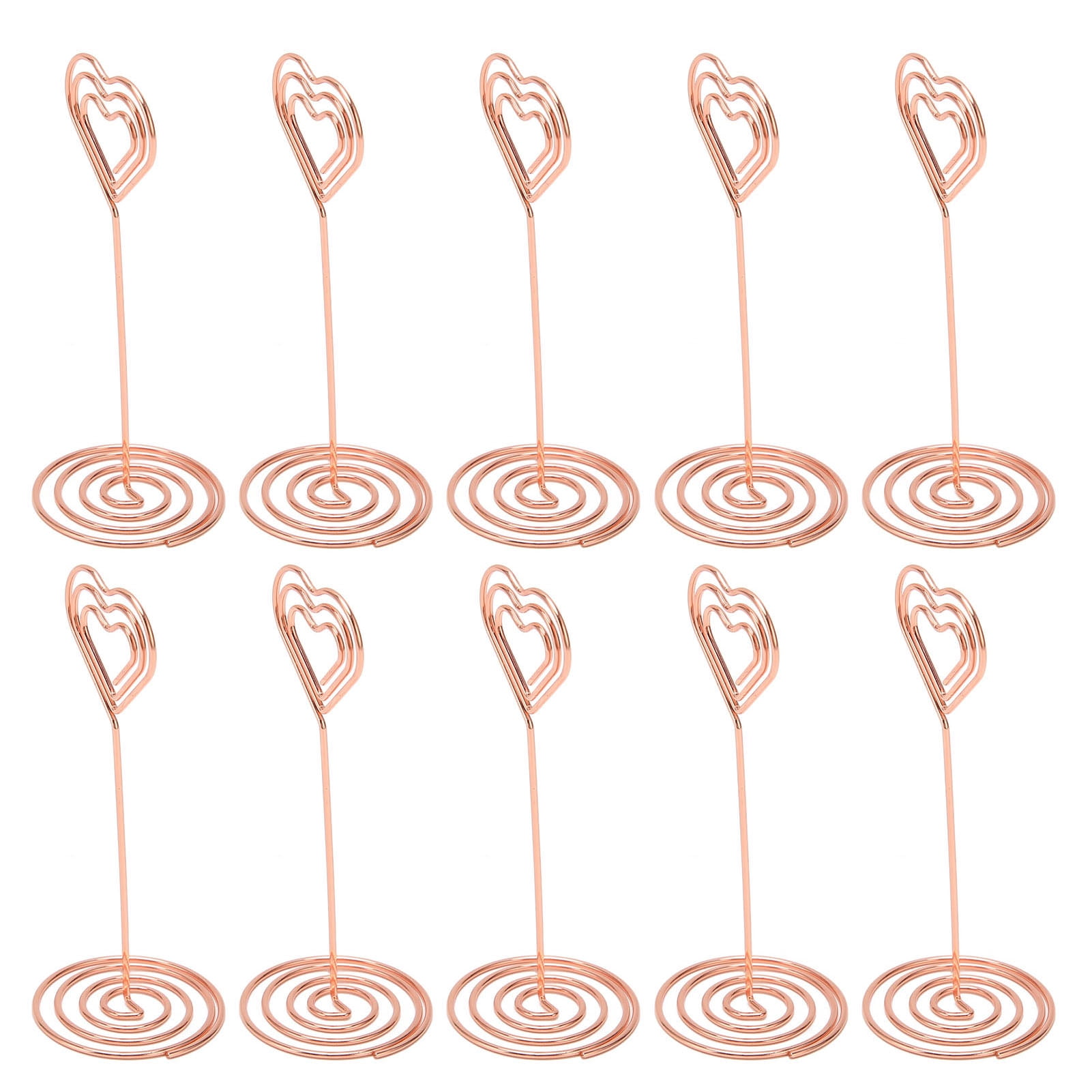 Clips de Carte de Nom, 10 Pcs Supports de Numéros de Table Supports de Numéros de Table Testés Professionnellement