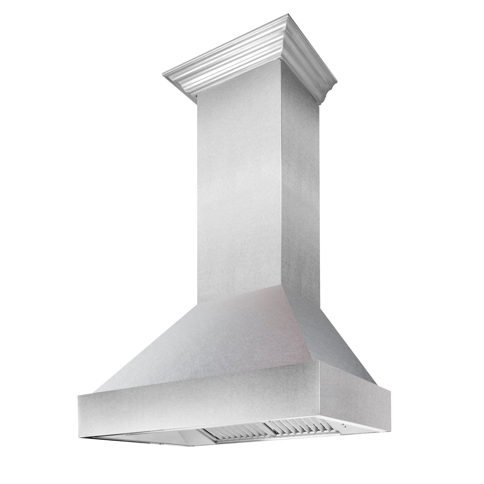 ZLine 8654SN36 Snow Finish Range Hood With Snow Finish Shell