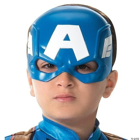 0.5 in. Captain America Steve Rogers Child Mask