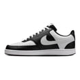 thumbnail image 2 of Men's Nike Court Vision Low Sneakers Color: Black White Size: 10.5, 2 of 4