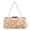 Champagne, variant on Evening Bag - Ruffled with Frame Tuck Lock Design Clutch evening Bag - Champagne - BG-7447CP