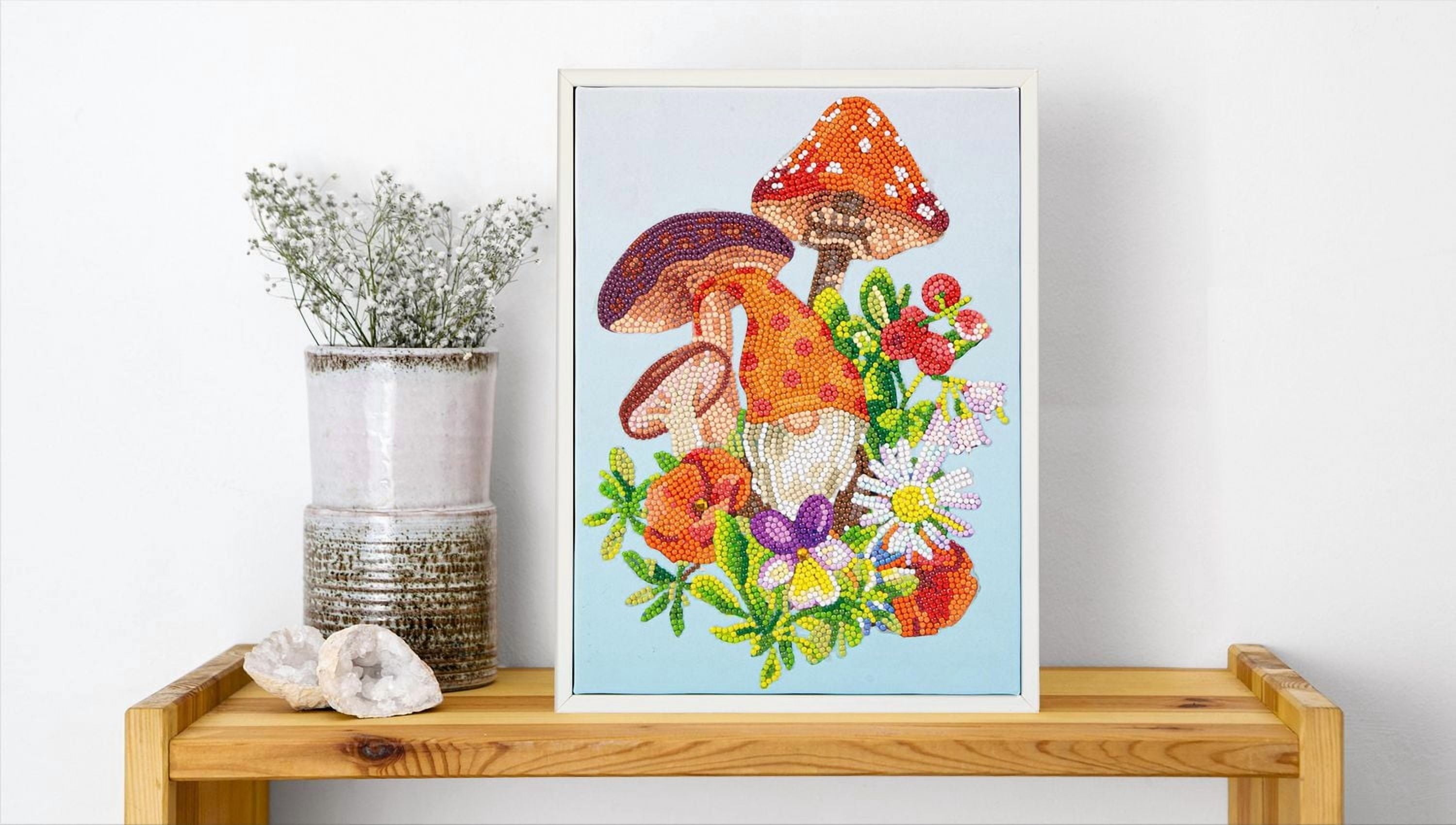 DIAMOND DOTZ® Garden Gnome Special Edition Diamond Painting Kit, Design Size: 9 x 12 inches