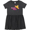 thumbnail image 3 of Inktastic Fiesta Pink Sombrero Girls Toddler Dress, 3 of 5