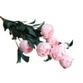 thumbnail image 2 of SPRING PARK Artificial Silk Fake Flowers Leaf Rose Wedding Floral Decor Bouquet, 2 of 7