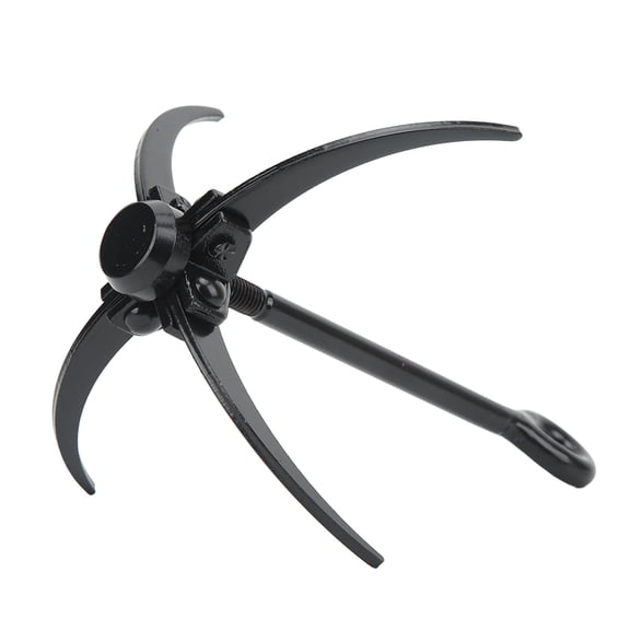 Steel Outdoor Climbing Hook Multifunctional 4 Claw Grappling Hook for Mountaineering Caving Rock Climbing