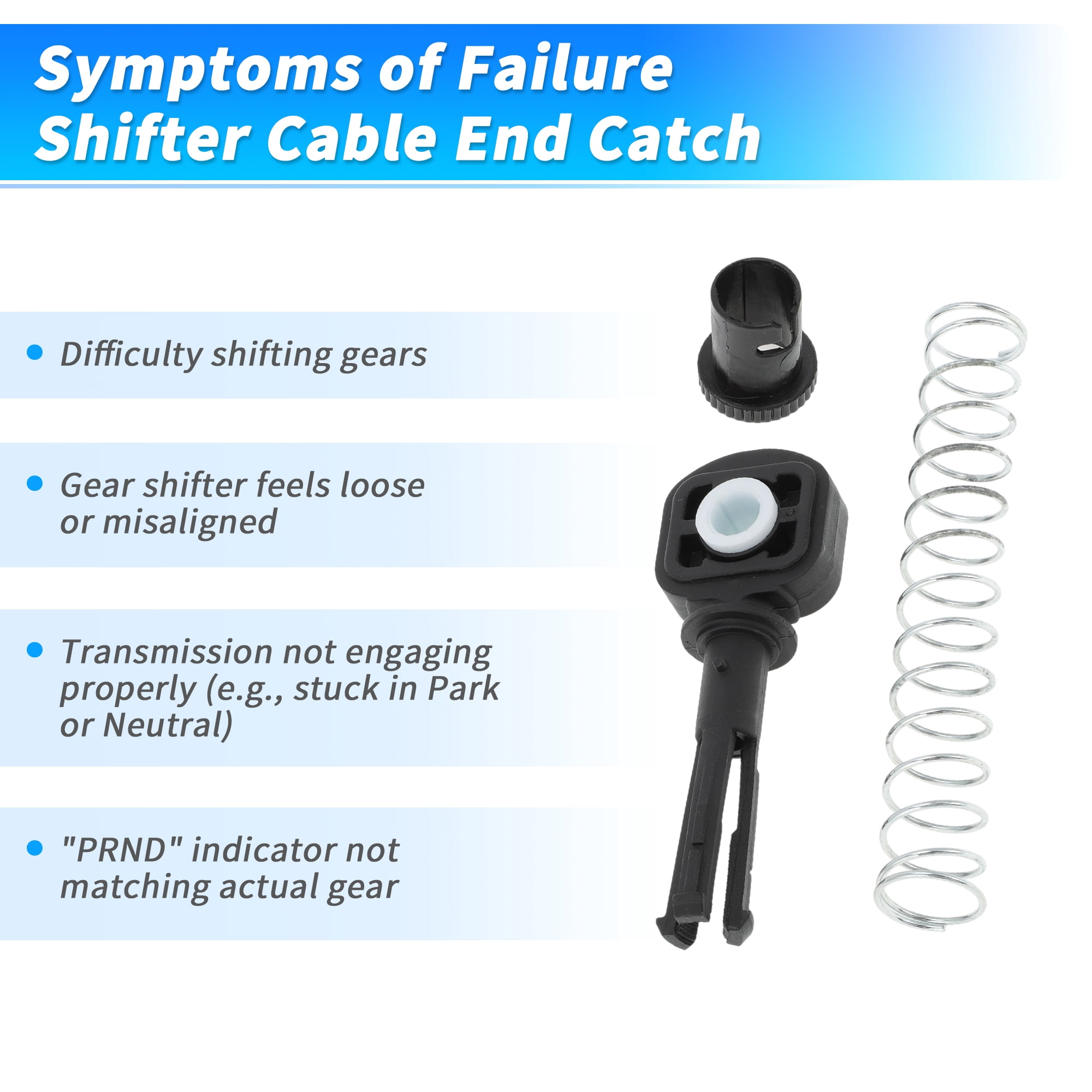 Unique Bargains Gear Selector Shift Cable End Catch Pair for Audi and for VW Models
