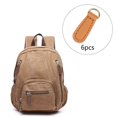 thumbnail image 3 of serony 6x Zipper Pull Tab Fixer Zipper Tags Leather DIY Craft for Boot Bag Backpack Brown, 3 of 8