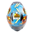 thumbnail image 2 of Casco para moto certificado Amarillo Talla L, 2 of 3
