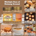 thumbnail image 2 of Rani Nutmeg (Jaiphul) Ground Powder Spice 3oz (85g) PET Jar ~ All Natural | Vegan | Gluten Friendly | NON-GMO | Indian Origin, 2 of 7
