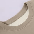 thumbnail image 3 of Jalioing Winter Sweatshirts for Women Fleece Lined Crew Neck Long Sleeve Basic Shirts Warm Casual Pullover Tops, 3 of 8