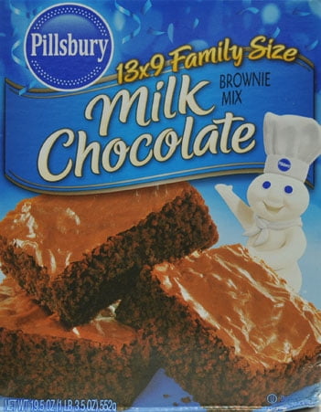 Pillsbury Brownie Mix Milk Chocolate Family Size