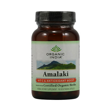 Organic India Amalaki vitamine C et Boost Antioxydant - 90 capsules végétariennes