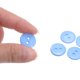 thumbnail image 4 of Botón de costura Uxcell 200 piezas 5/8" (15mm) 2 agujeros botones de resina redondos de reemplazo, azul, 4 of 5
