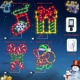 thumbnail image 2 of Luces navideñas con silueta de ventana TRWYMZ 16, paquete de 4, 2 of 9
