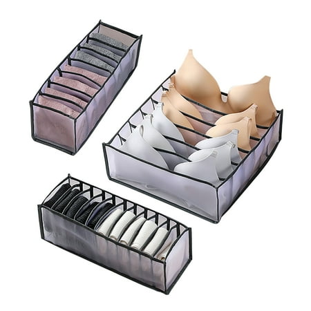 

Younar Foldable Socks and Underwear Separated Drawer Storage Bag