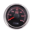 thumbnail image 3 of 52mm Car 6000 RPM Tachometer Waterproof Tach Hour Meter Hour meter Gauge LCD Display With Red Backlight For Marine Boat ,Wide Applicability, 3 of 7