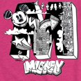 thumbnail image 3 of Disney - Mickey Mouse - Scribbles & Drawings - Toddler & Youth Girls Short Sleeve Graphic T-Shirt, 3 of 5
