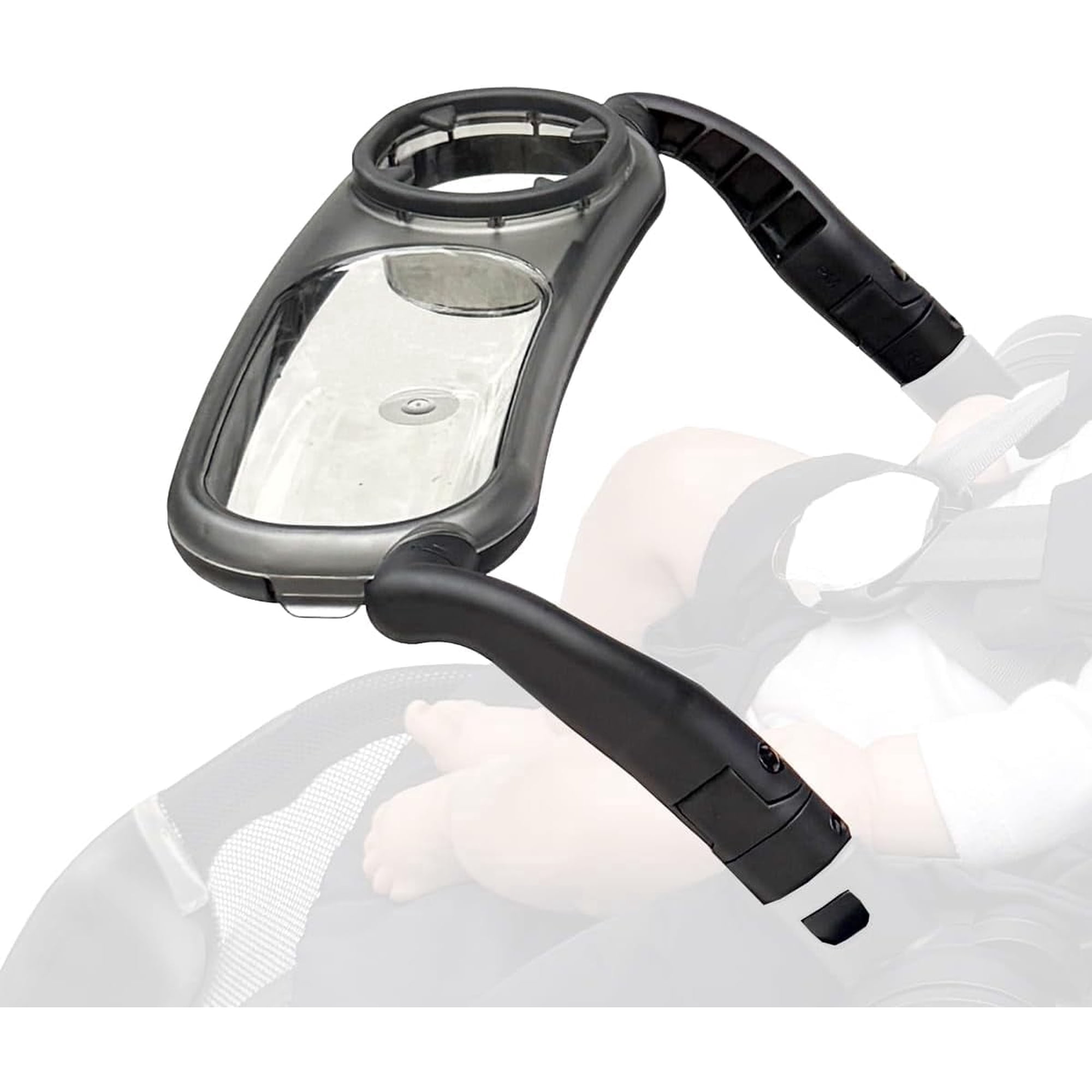Stroller Snack Tray Compatible with Cybex Mios,Priam,e-Priam Prams—Stroller Accessories Quick Installation,Fold with Stroller, Easy access to strollers