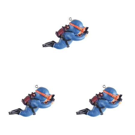 

Blue Guy Diver Decorative Ornament For Fish Tanks And Aquariums 1PC 3PCS Plain Garland Christmas Hanging from Ceiling Decorations for Living Room Stair Holder Stained Glass Hanger Hanging Easter Eggs