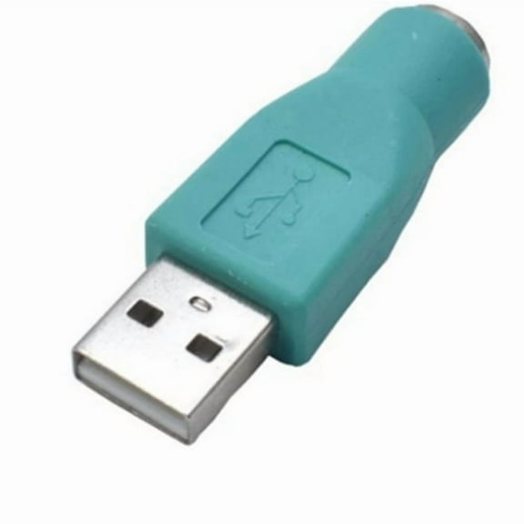 PS/2 Keyboard to USB Adapter USB Male to PS/2 Female Adapter USB to PS/2 Adapter for Mouse Keyboard Connection on Laptop