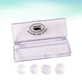 thumbnail image 5 of PAMINGONO 2 Pair White Silicone Column Ear Plugs for Swimming and Diving, 5 of 8