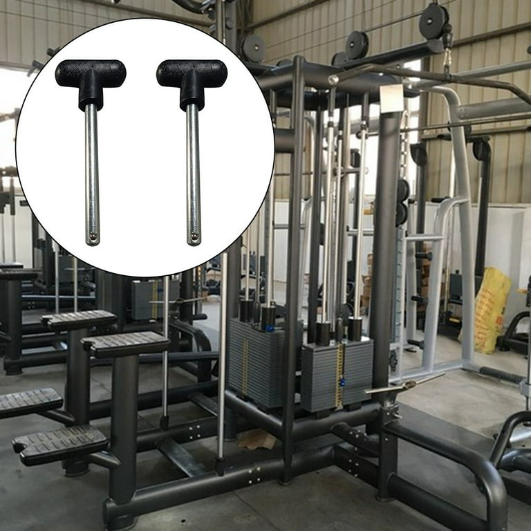 2pcs Weight Stack Pin Gym Pin Weight Machine Pin 3/8 Dia 5-1/2