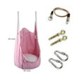 thumbnail image 2 of Coofit Siège de Balancelle en Forme de Cosse Suspendu en Toile, Chaise Balançoire en Forme de Cosse, Chaise Hamac pour Enfants et Adultes, 2 of 5