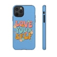 thumbnail image 1 of Retro Love Yourself iPhone Cute and Tough Customized Case, 1 of 1