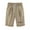 Khaki, variant on HomeGardon Womens Linen Shorts Shorts for Women,Summer Printed Five Points Large Size Cotton Linen Pants Casual Shorts,S-XXL